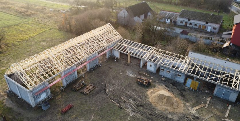 Wiązary nożycowe Ogarka 2