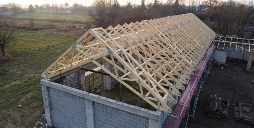 Wiązary nożycowe Ogarka